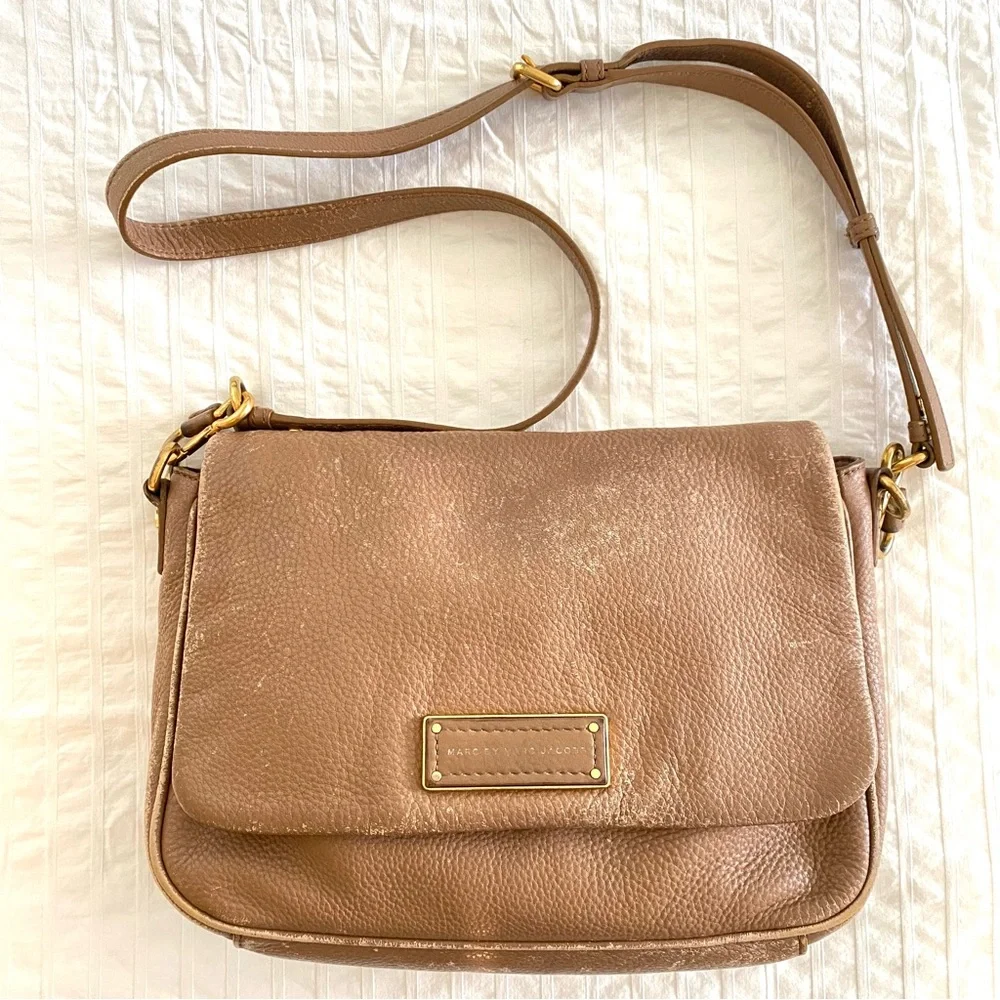 Marc by Marc Jacobs Crossbody Bag Tan - Picture 1 of 10